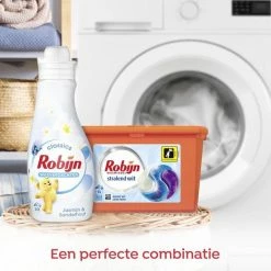 Robijn Stralend Wit 3 In 1 Wascapsules Speciaal Voor De Witte Was - 40 Wasbeurten Kwartaalbox -SolisVac Plus Shop 550x550 568
