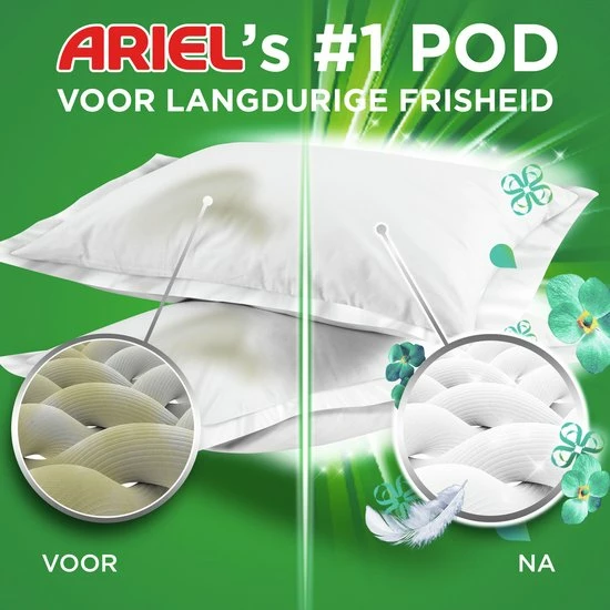 Ariel All In 1 Wasmiddel Pods + Touch Of Lenor Unstoppables - 2x50 Wasbeurten - Voordeelverpakking 9 Ariel All In 1 Wasmiddel Pods + Touch Of Lenor Unstoppables - 2x50 Wasbeurten - Voordeelverpakking - Afbeelding 9