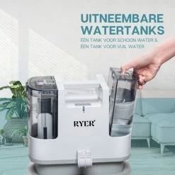 RYER Tapijtreiniger - Draagbare Vlekkenreiniger - Met Extra Borstel -SolisVac Plus Shop 550x550 697