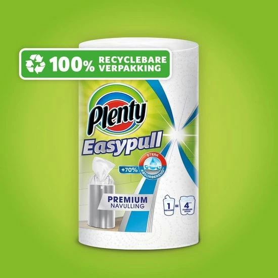 Plenty Easypull Premium Navulrol - 6 Stuks - Kwartaal Voorraad 2 Plenty Easypull Premium Navulrol - 6 Stuks - Kwartaal Voorraad - Afbeelding 2