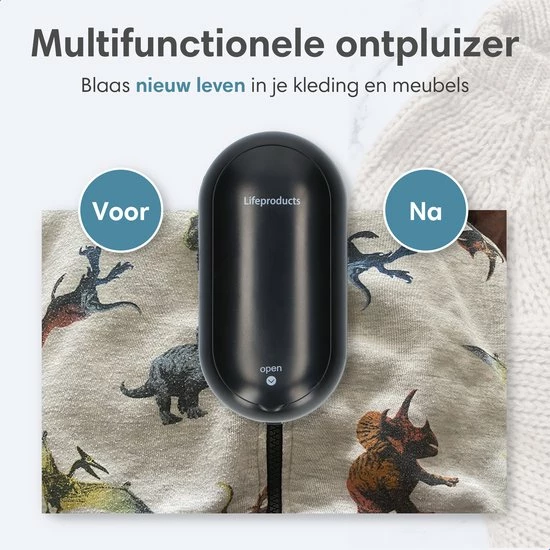 Lifeproducts Oplaadbare Pluizenverwijderaar - Elektrische Kledingontpluizer Met Antistatische Pluizenborstel - Oplaadbaar - Pluizendief Inclusief 3 Extra Mesjes - Zwart 3 Lifeproducts Oplaadbare Pluizenverwijderaar - Elektrische Kledingontpluizer Met Antistatische Pluizenborstel - Oplaadbaar - Pluizendief Inclusief 3 Extra Mesjes - Zwart - Afbeelding 3