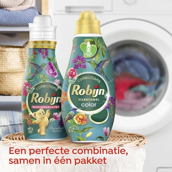 Robijn Paradise Secret Wasmiddel En Wasverzachter - 57 Wasbeurten - Voordeelverpakking 7 Robijn Paradise Secret Wasmiddel En Wasverzachter - 57 Wasbeurten - Voordeelverpakking - Afbeelding 7