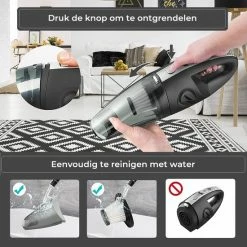 Kruimeldief Snoerloos - Kruimelzuiger Zwart Van Zedar 13 Kruimeldief Snoerloos - Kruimelzuiger Zwart Van Zedar -SolisVac Plus Shop 550x550 77