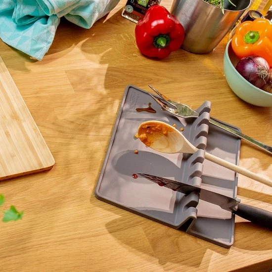 Tomorrow's Kitchen Lepelhouder - Grijs 2 Tomorrow's Kitchen Lepelhouder - Grijs - Afbeelding 2