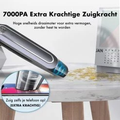 DynaBright Kruimeldief - Nat En Droog - Stofzuiger Zonder Zak - 6000PA - Vacuum Cleaner - USB Oplaadbaar - Kruimeldief Snoerloos - Stofzuiger - Met Stofzuigermond - Draadloos 13 DynaBright Kruimeldief - Nat En Droog - Stofzuiger Zonder Zak - 6000PA - Vacuum Cleaner - USB Oplaadbaar - Kruimeldief Snoerloos - Stofzuiger - Met Stofzuigermond - Draadloos -SolisVac Plus Shop 550x550 860