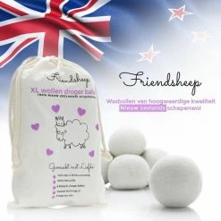 Friendsheep Nieuw Zeelands Herbruikbare Wollen Drogerballen - Wasbollen - Schaapswol -Duurzame Wasballen - 6 Stuks 19 Friendsheep Nieuw Zeelands Herbruikbare Wollen Drogerballen - Wasbollen - Schaapswol -Duurzame Wasballen - 6 Stuks -SolisVac Plus Shop 550x550 870