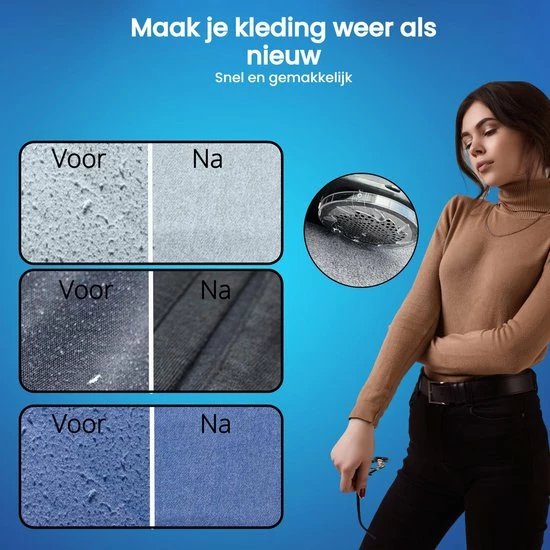 Beepro® Elektrische Pluizenverwijderaar - Ontpluizer - Draadloos En Oplaadbaar - Zwart 5 Beepro® Elektrische Pluizenverwijderaar - Ontpluizer - Draadloos En Oplaadbaar - Zwart - Afbeelding 5