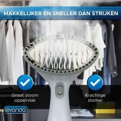 Levanda Kledingstomer - Handstomer Kleding - Stoomreiniger Stoomapparaat Kleding - Garment Steamer Kleding Stomer 19 Levanda Kledingstomer - Handstomer Kleding - Stoomreiniger Stoomapparaat Kleding - Garment Steamer Kleding Stomer -SolisVac Plus Shop 550x550 921