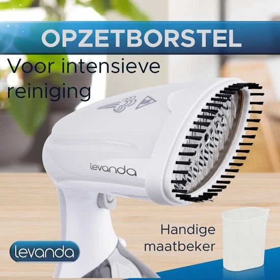 Levanda Kledingstomer - Handstomer Kleding - Stoomreiniger Stoomapparaat Kleding - Garment Steamer Kleding Stomer 12 Levanda Kledingstomer - Handstomer Kleding - Stoomreiniger Stoomapparaat Kleding - Garment Steamer Kleding Stomer - Afbeelding 12