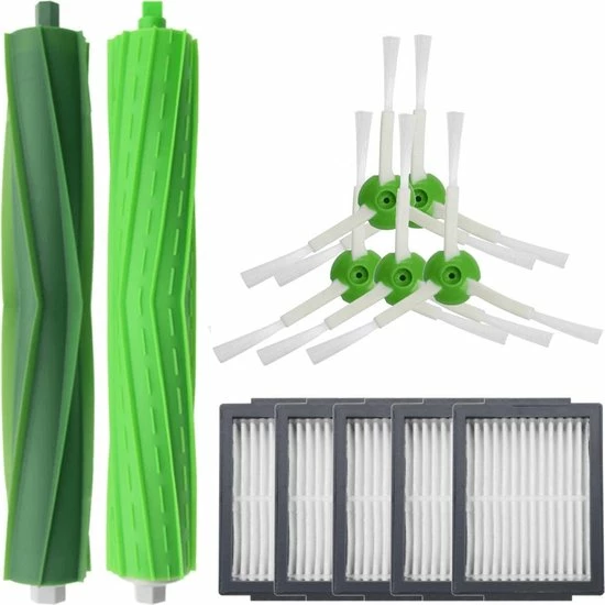 Europefans Vervanging Set Voor IRobot Roomba I7 I7+ E5 E6 Robotstofzuiger Zijborstel Borstel & Filter 1 Europefans Vervanging Set Voor IRobot Roomba I7 I7+ E5 E6 Robotstofzuiger Zijborstel Borstel & Filter