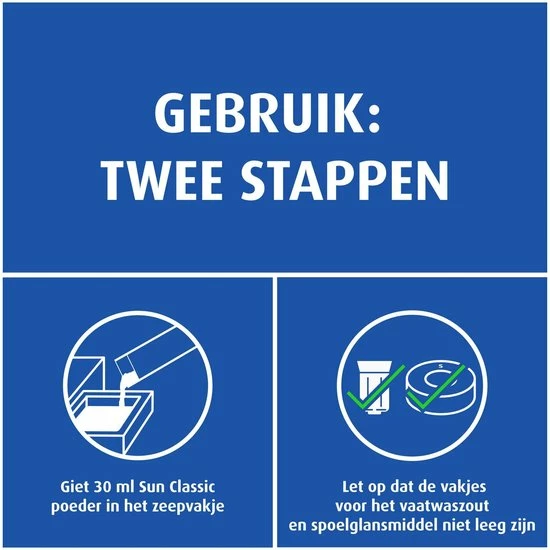 Sun Classic Normaal Vaatwaspoeder - 6 X 80 Wasbeurten - Voordeelverpakking 6 Sun Classic Normaal Vaatwaspoeder - 6 X 80 Wasbeurten - Voordeelverpakking - Afbeelding 6