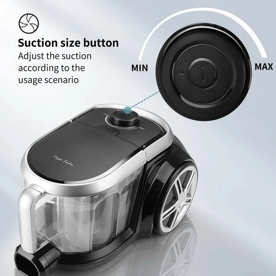 Taylor Swoden Katar 33LYG - Stofzuiger Zonder Zak 5 Taylor Swoden Katar 33LYG - Stofzuiger Zonder Zak - Afbeelding 5