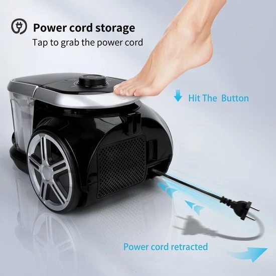 Taylor Swoden Katar 33LYG - Stofzuiger Zonder Zak 6 Taylor Swoden Katar 33LYG - Stofzuiger Zonder Zak - Afbeelding 6