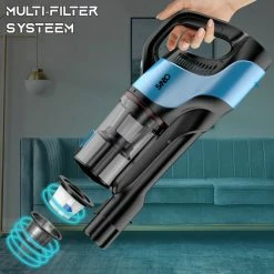 Sanbo Draadloze Steelstofzuiger Air Pro Max 9000 Series V2 - Incl. Ophangsysteem - Zakloos - Draadloos - 4 In 1 - Turbostand -SolisVac Plus Shop 550x550 990