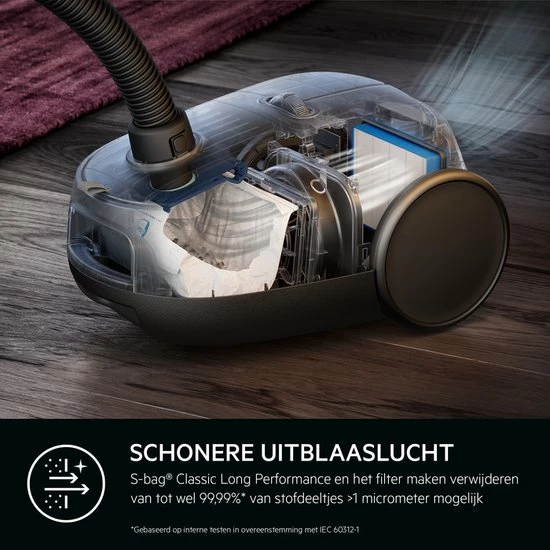 AEG AB61C1OG - Clean 6000 - Stofzuiger Met Zak - Stofzuigers - Stofzuigen - Ocean Green 6 AEG AB61C1OG - Clean 6000 - Stofzuiger Met Zak - Stofzuigers - Stofzuigen - Ocean Green - Afbeelding 6