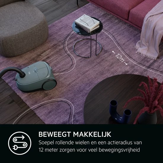 AEG AB61C1OG - Clean 6000 - Stofzuiger Met Zak - Stofzuigers - Stofzuigen - Ocean Green 7 AEG AB61C1OG - Clean 6000 - Stofzuiger Met Zak - Stofzuigers - Stofzuigen - Ocean Green - Afbeelding 7