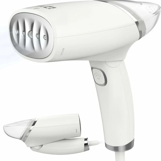 Goliving Kledingstomer - Handstomer Voor Kleding/textiel/stof - Stoomstrijkijzer - Handstoomreiniger - Handstomer - Opvouwbaar - Incl. Reis-etui - Wit 1 Goliving Kledingstomer - Handstomer Voor Kleding/textiel/stof - Stoomstrijkijzer - Handstoomreiniger - Handstomer - Opvouwbaar - Incl. Reis-etui - Wit