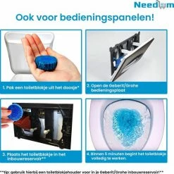 Needum ® Toiletblokjes Voor Inbouwreservoirs – WC-blokjes – Toiletblokken In Een Voordeelverpakking – 30 Stuks 16 Needum ® Toiletblokjes Voor Inbouwreservoirs – WC-blokjes – Toiletblokken In Een Voordeelverpakking – 30 Stuks -SolisVac Plus Shop 550x554 7