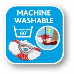 Vileda TURBO 2in1 - Vervanging - Microvezel - Bipack 15 Vileda TURBO 2in1 - Vervanging - Microvezel - Bipack -SolisVac Plus Shop 550x556 7