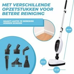 Media Evolution STEAM-IT 2 In 1 Stoomreiniger Én Handstomer - Met Opzetstukken Voor Alle Vloeren, Bank, Badkamer En Tapijt - Wit 19 Media Evolution STEAM-IT 2 In 1 Stoomreiniger Én Handstomer - Met Opzetstukken Voor Alle Vloeren, Bank, Badkamer En Tapijt - Wit -SolisVac Plus Shop 550x557 2