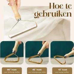 ATV PERFECTUM Super Ontpluizer 3.0 - Pluizenverwijderaar - Verwijdert Dierenhaar -SolisVac Plus Shop 550x557 8