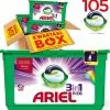 Ariel 3in1 PODS Colour & Style - Kwartaalbox 105 Wasbeurten - Wasmiddel Capsules