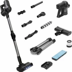 JAP Appliances JAP Cyclone C3 - 4in1 Steelstofzuiger - Met Dweilfunctie - Anti-allergie - Snoerloos - Stofzuiger Zonder Zak