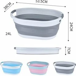 Merkloos Multifunctionele Opvouwbaar Wasmand Siliconen - Ruimtebesparende Wasemmer - 25 Liter 11 Merkloos Multifunctionele Opvouwbaar Wasmand Siliconen - Ruimtebesparende Wasemmer - 25 Liter -SolisVac Plus Shop 550x559 5