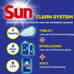 Sun Vaatwastabletten Classic - 105 Stuks - Voordeelverpakking 15 Sun Vaatwastabletten Classic - 105 Stuks - Voordeelverpakking -SolisVac Plus Shop 550x559 6