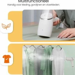 Goliving Kledingstomer - Handstomer Voor Kleding/textiel/stof - Stoomstrijkijzer - Handstoomreiniger - Handstomer - Opvouwbaar - Incl. Reis-etui - Wit 9 Goliving Kledingstomer - Handstomer Voor Kleding/textiel/stof - Stoomstrijkijzer - Handstoomreiniger - Handstomer - Opvouwbaar - Incl. Reis-etui - Wit -SolisVac Plus Shop 550x563