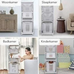 Sens Design Wassorteerder – Wasmand Met 3 Vakken - Op Wieltjes 20 Sens Design Wassorteerder – Wasmand Met 3 Vakken - Op Wieltjes -SolisVac Plus Shop 550x564 1