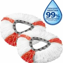 Vileda TURBO 2in1 - Vervanging - Microvezel - Bipack 18 Vileda TURBO 2in1 - Vervanging - Microvezel - Bipack -SolisVac Plus Shop 550x566 7