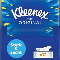 Kleenex Tissues - The Original - Voordeelverpakking - 12 X 72 Stuks = 864 Zakdoekjes
