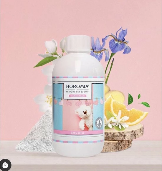 Horomia Wasparfum Baby Talco - 250ml 2 Horomia Wasparfum Baby Talco - 250ml - Afbeelding 2