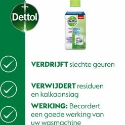 Dettol Hygiënische Wasmachine Reiniger - 3 X 250 Ml -SolisVac Plus Shop 550x585 12