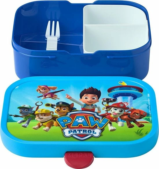 Mepal PAW Patrol - Broodtrommel Met Pop-up Drinkfles - 1.15l - Lunchset – Drinkfles - Voor Kinderen – Bento Box 4 Mepal PAW Patrol - Broodtrommel Met Pop-up Drinkfles - 1.15l - Lunchset – Drinkfles - Voor Kinderen – Bento Box - Afbeelding 4