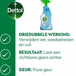 Dettol Power & Fresh - Allesreiniger Spray - Katoenfris - 6 X 500 Ml 11 Dettol Power & Fresh - Allesreiniger Spray - Katoenfris - 6 X 500 Ml -SolisVac Plus Shop 550x587 11