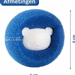 De Blaffende Kat Wasdrogerbollen - Droger Ballen - Huisdier Haarverwijderaar - 4 Wasbollen Voor Wasmachine En Droger -SolisVac Plus Shop 550x591 1