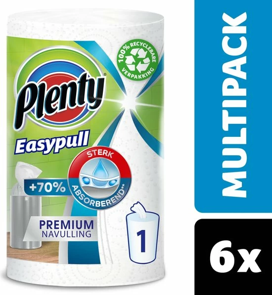 Plenty Easypull Premium Navulrol - 6 Stuks - Kwartaal Voorraad 6 Plenty Easypull Premium Navulrol - 6 Stuks - Kwartaal Voorraad - Afbeelding 6