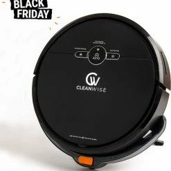 CleanWise - D2 Deluxe - Robotstofzuiger Met Dweilfunctie - Dweilrobot - Robot Stofzuiger - Stofzuiger Robot - Robotstofzuiger Met Laadstation - Black Friday 2022