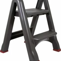 Curver Opstapje Inklapbaar (TUV) - 49,5x17,2x64cm - Antraciet/rood -SolisVac Plus Shop 550x613 2