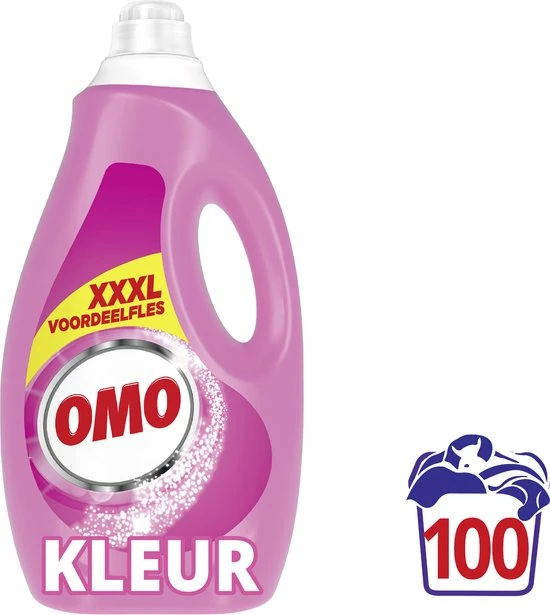 Omo Vloeibaar Wasmiddel Kleur - 100 Wasbeurten - Grootverpakking 5 Omo Vloeibaar Wasmiddel Kleur - 100 Wasbeurten - Grootverpakking - Afbeelding 5