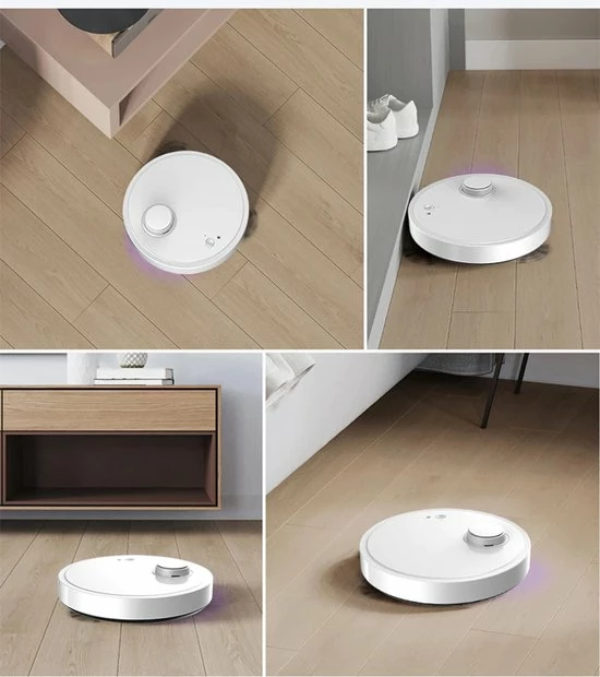 Xiaomi Mi Robot Vacuum-Mop Essential Robotstofzuiger Met Dweilfunctie - Zakloos - Wit 1 Xiaomi Mi Robot Vacuum-Mop Essential Robotstofzuiger Met Dweilfunctie - Zakloos - Wit