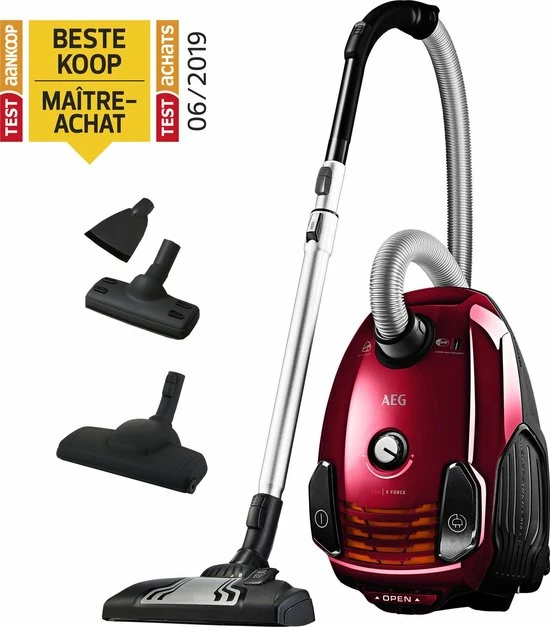 AEG VX6-2-CR-A Animal Edition - Stofzuiger Met Zak - Hepa Filter AEG - Rood 12 AEG VX6-2-CR-A Animal Edition - Stofzuiger Met Zak - Hepa Filter AEG - Rood - Afbeelding 12
