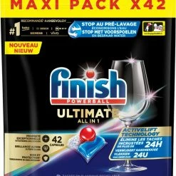 Finish Ultimate All In One Regular Vaatwastabletten - 42 Capsules