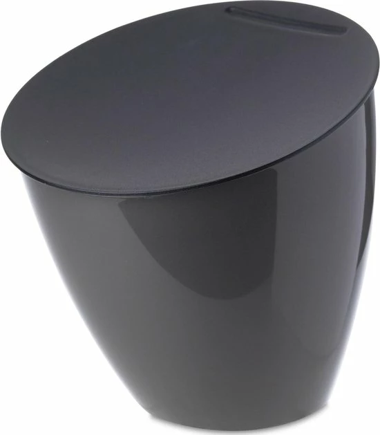 Mepal – Afvalbakje Calypso – Afvalbakje Voor Op Het Aanrecht - 2.2 Liter – Titanium – Grote Vulopening – Gemakkelijk Te Reinigen 1 Mepal – Afvalbakje Calypso – Afvalbakje Voor Op Het Aanrecht - 2.2 Liter – Titanium – Grote Vulopening – Gemakkelijk Te Reinigen