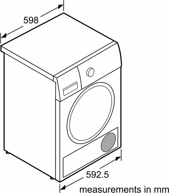 Bosch WTN83202NL - Condensdroger 8 Bosch WTN83202NL - Condensdroger - Afbeelding 8