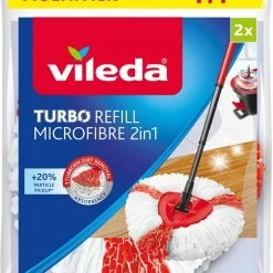 Vileda TURBO 2in1 - Vervanging - Microvezel - Bipack 19 Vileda TURBO 2in1 - Vervanging - Microvezel - Bipack -SolisVac Plus Shop 550x647 4