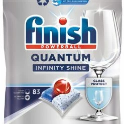 Finish Quantum Infinity Shine Vaatwastabletten - 83 Capsules