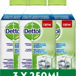 Dettol Hygiënische Wasmachine Reiniger - 3 X 250 Ml